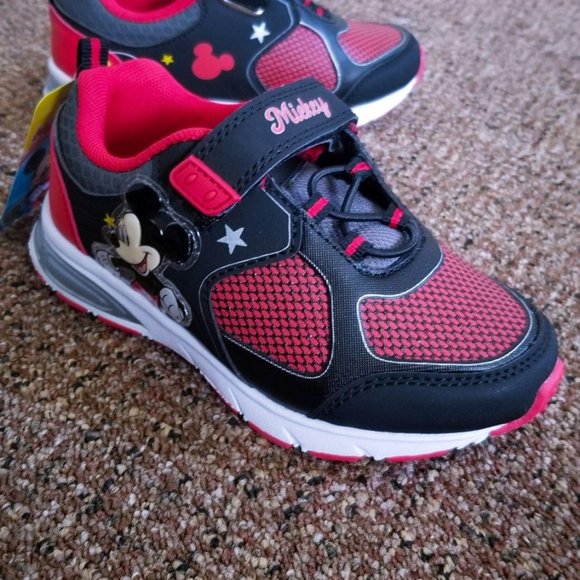 mickey light up shoes